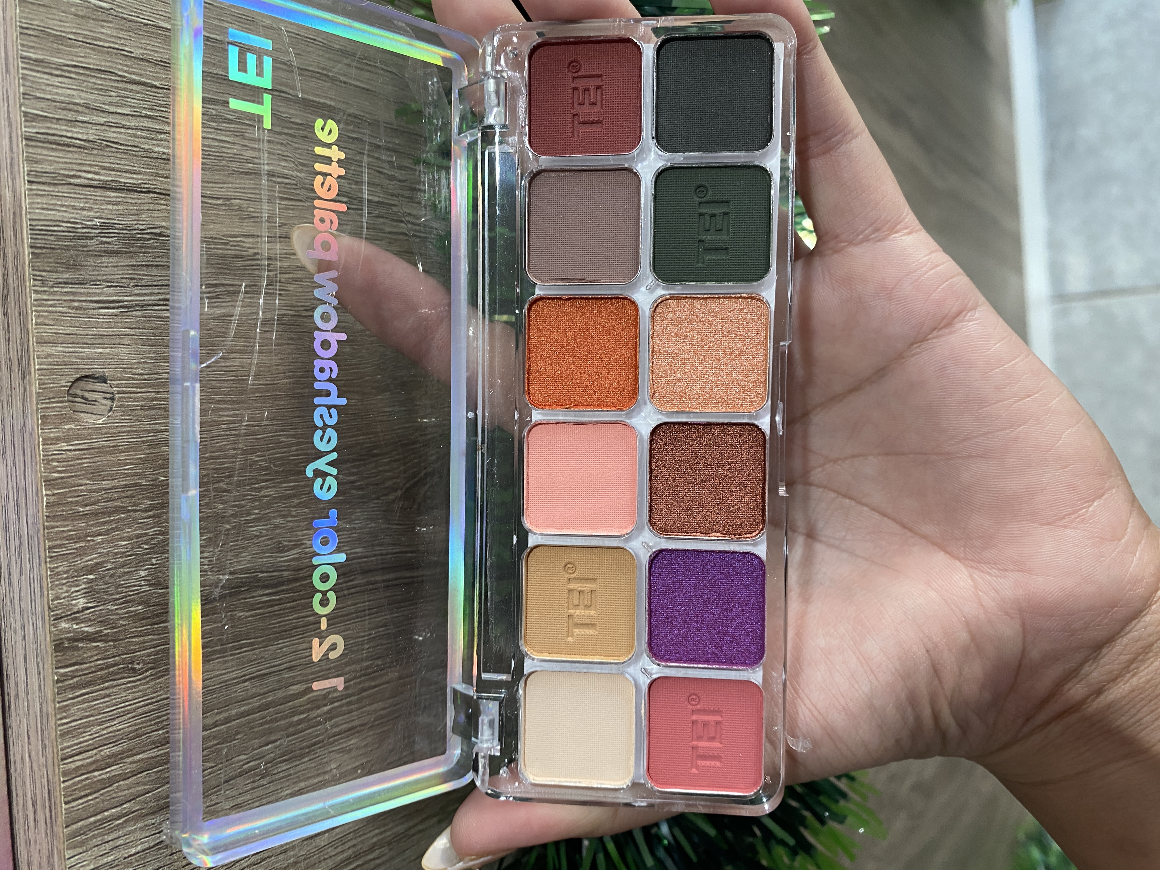 Paleta de sombras Tei 