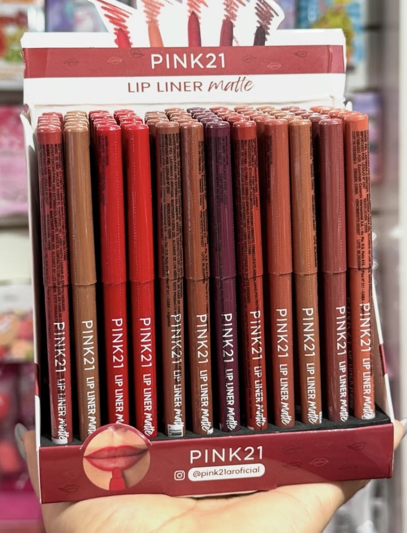 Delineador retráctil matte Pink 21