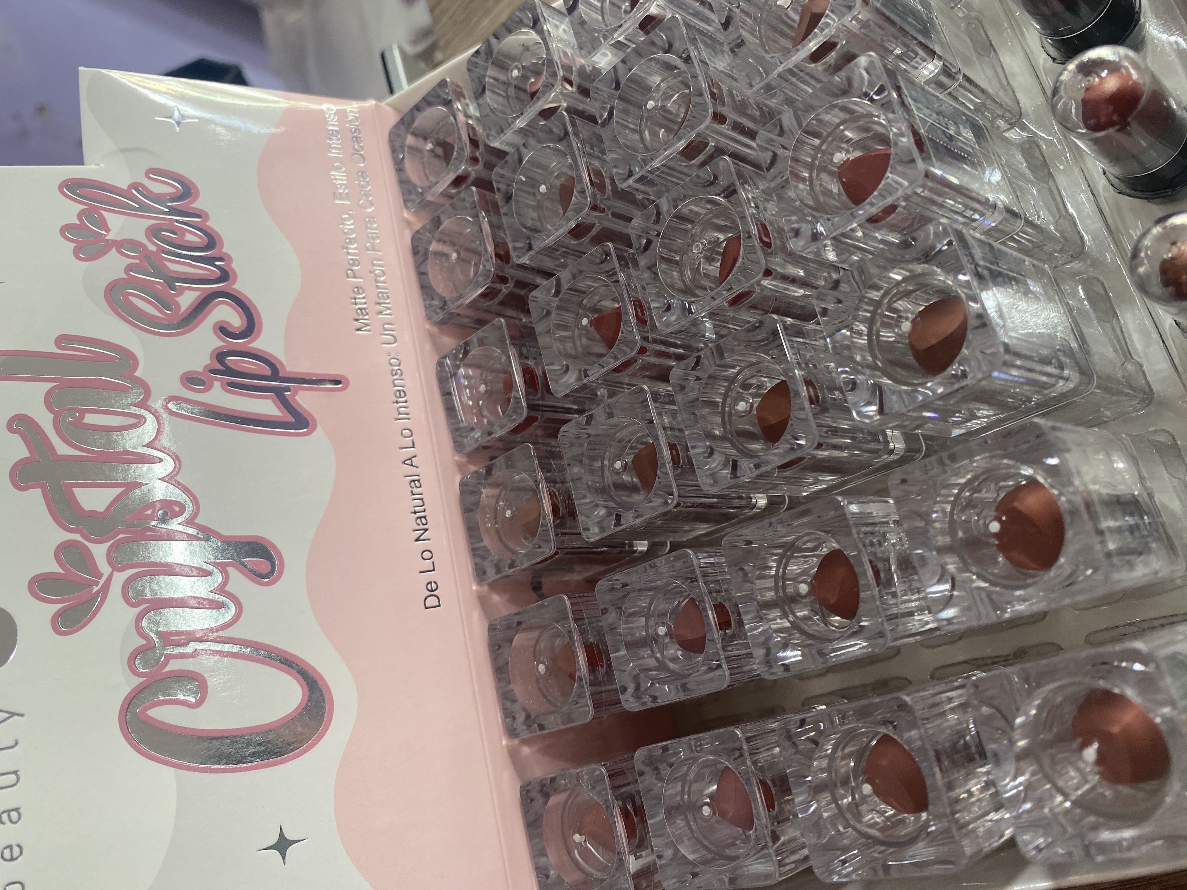 Labial en barra Crystal Mely