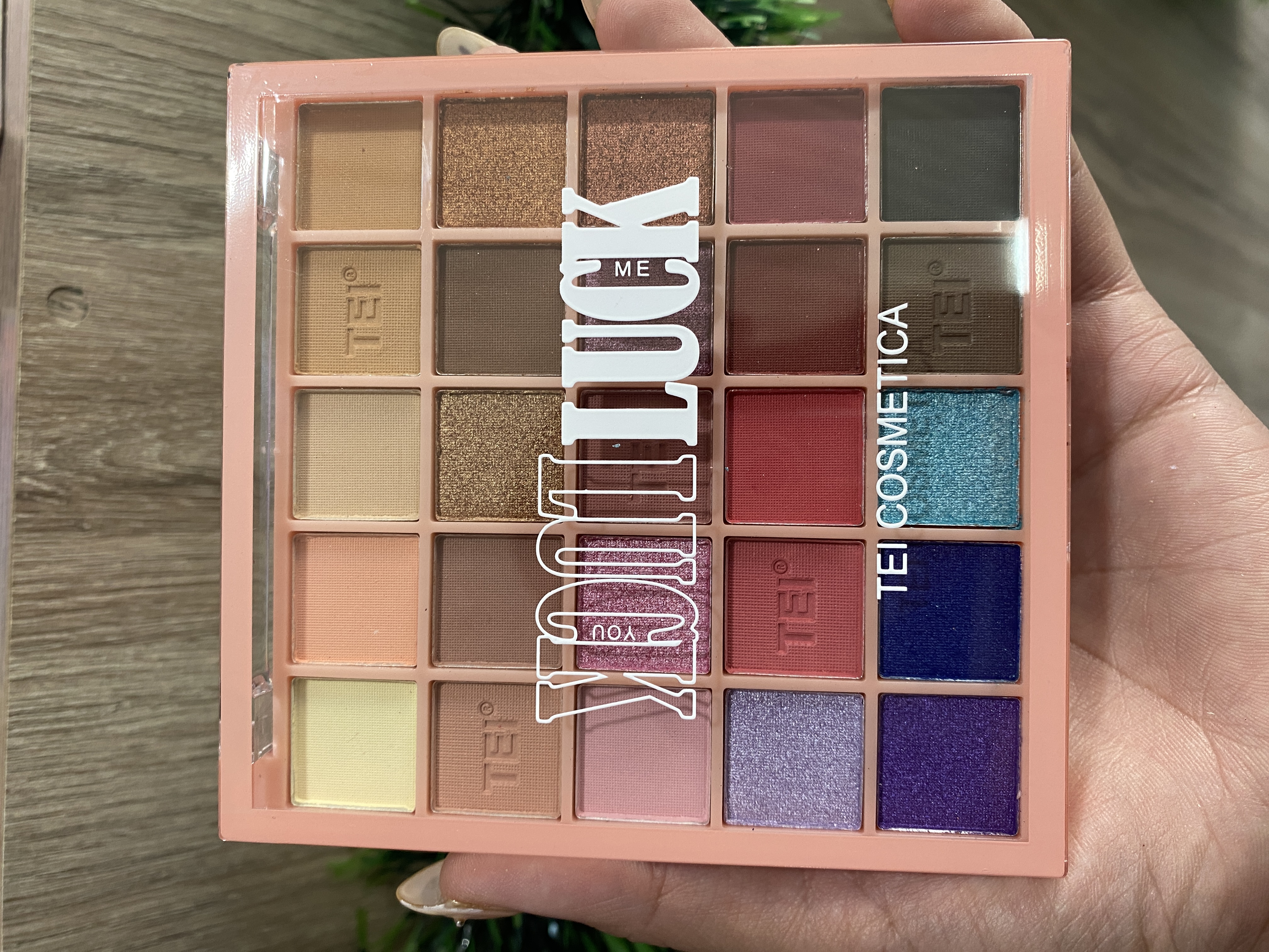 Paleta de sombras 15 tonos Tei