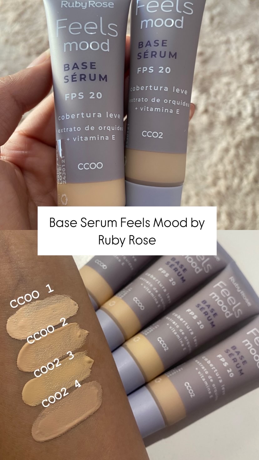 Base líquida Serum Feels Mood ✨